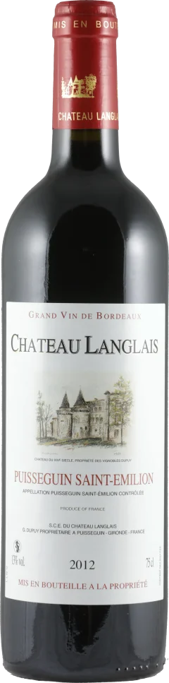 Chateau Langlais Bio Pussiequinn Saint-Emillion 2012