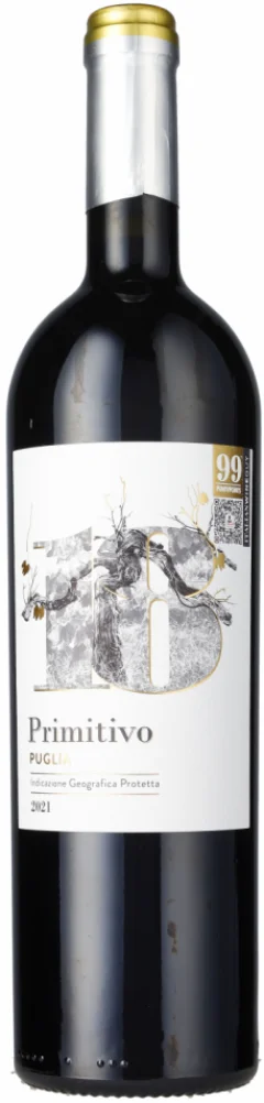 Primitivo Puglia Diciotto Gradi 18% 2021